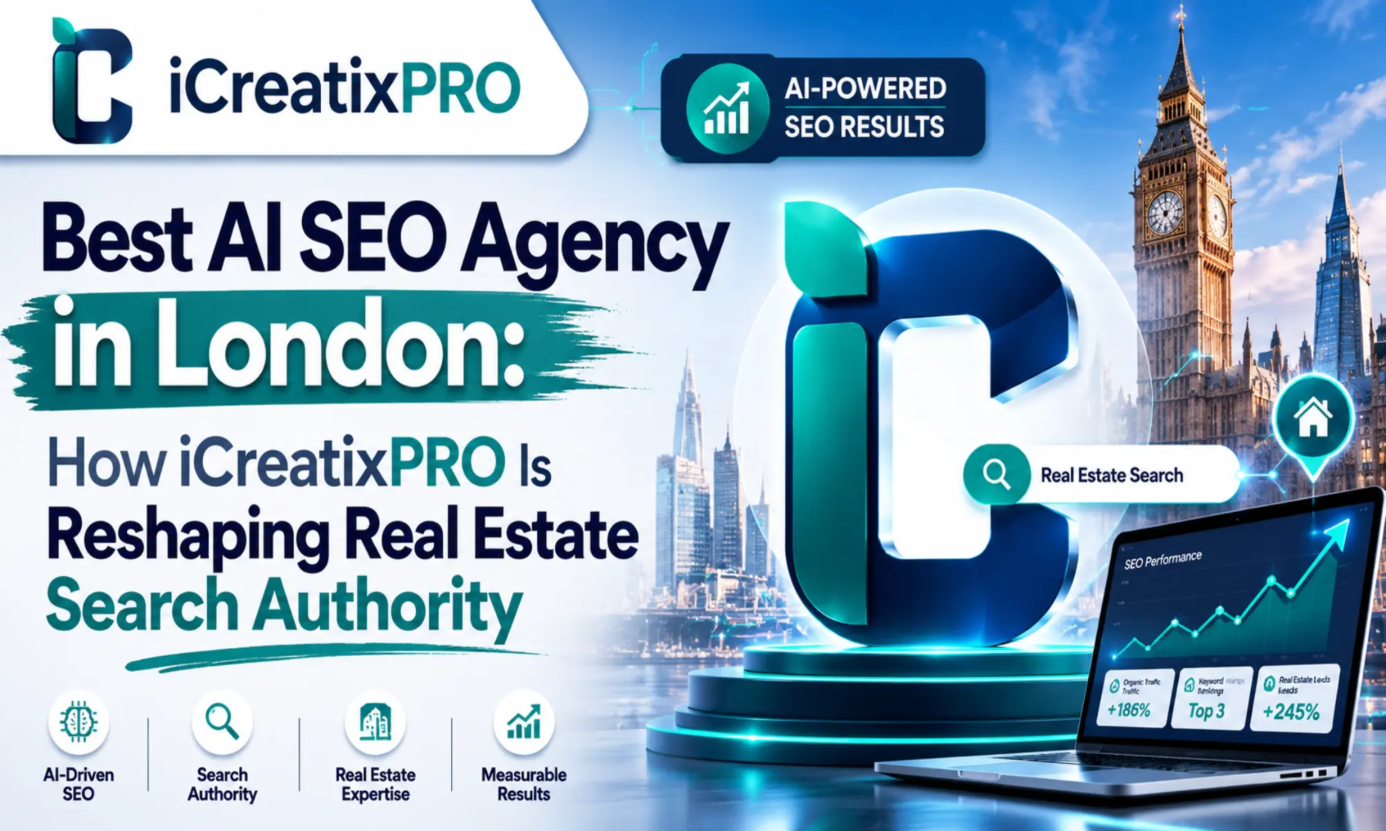 Best AI SEO Agency London for Real Estate