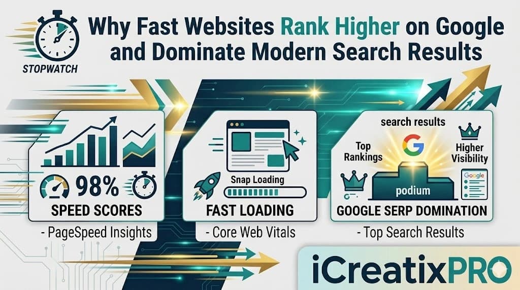 Fast Websites Rank Higher on Google